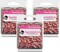 Buttons Galore Sprinkletz DIY Craft Embellishment Polymer Clay Pieces For Slime & Crafts 36 Grams - 3 Packs of Heart Warming